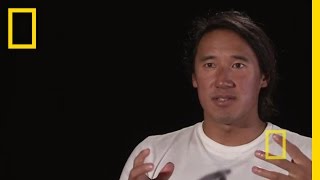 Jimmy Chin Trapped in an Avalanche  Nat Geo Live [upl. by Alleda]