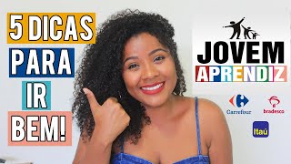 5 DICAS PARA PASSAR NA ENTREVISTA DE JOVEM APRENDIZ  Gessica Alvim [upl. by Cerellia534]