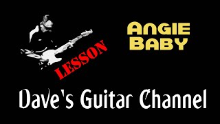 LESSON  Angie Baby by Helen Reddy [upl. by Jarrett]