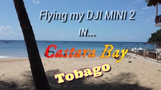 Castara Bay Tobago Drone footage filmed on my DJI MINI 2 [upl. by Ardnaek]