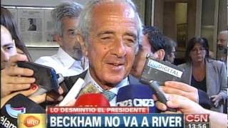 C5N  FUTBOL BECKHAM NO VA A RIVER [upl. by Jeuz342]