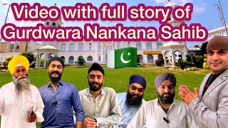 Full History of Gurdwara Nankana Sahib  Birthplace of Guru Nanak Sahib  Gurudwaras in Pakistan 🇵🇰 [upl. by Lucretia]