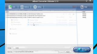How to convert Kindle AZW ebooks to epub format with OneClick [upl. by Alroy940]