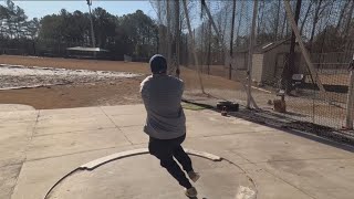 Olympic hammer thrower from Georgia gears up for national competition this weekend [upl. by Ehttam]