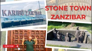 ZANZIBAR Vlog STONE TOWN TOURSLAVE MARKET citytour travelZanzibar [upl. by Leksehc]