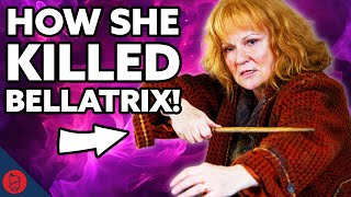 What Spell Did Molly Use to Kill Bellatrix SOLVED  Harry Potter Film Theory [upl. by Haibot66]