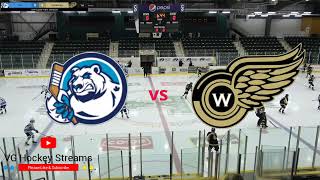 Winnipeg Ice vs Weyburn Gold Wings [upl. by Occer]