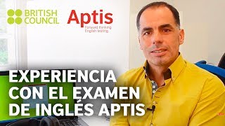 Óscar nos cuenta su experiencia con el examen de inglés Aptis [upl. by Angelika]