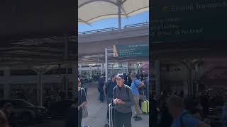 Massive line for rental cars in Florida [upl. by Kinelski]