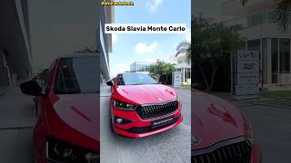 Skoda Slavia Monte Carlo Edition  AT 1575 Lakh  All Features🤯 shorts shortsfeed shortvideo [upl. by Caputo17]