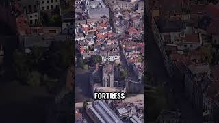 Gravensteen Castle Belgium’s Medieval Fortress in 15 Seconds Shorts [upl. by Magas]