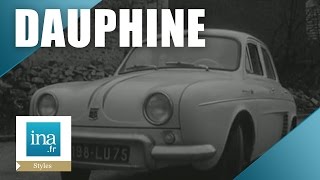 La Dauphine 1093 Renault  Archive INA [upl. by Cherida]