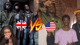 Rudest Drill Disses UK vs US  Reaction [upl. by Araas]