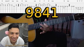 9841  Sajjan Raj Vaidya Guitar lesson with TABS NO CAPO [upl. by Africa610]