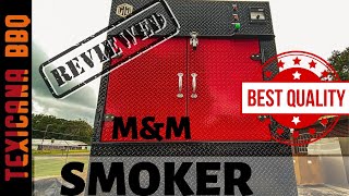 Best Cabinet Smoker Texas made  MampM 800 Review [upl. by Nolyarg]