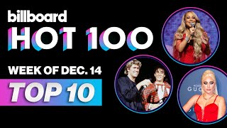 Billboard Hot 100 Top 10 Countdown For December 14 2024  Billboard News [upl. by Nauqas]