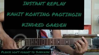 Kahit konting PAGTINGIN by Kindred Garden Easy Guitar Chords Tutorial [upl. by Eiclehc]