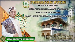 PENGAJIAN MALAM SABTU  USTADZ H RASYID RIDHO SHMH  MASJID AL MUTTAQIN PEKAUMAN BANJARMASIN [upl. by Ayadahs]