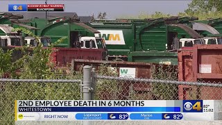 Worker dies at Whitestown Waste Management 2nd death in 6 months [upl. by Arodnap344]