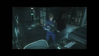 RE2 Remake w RE2 Classic Sounds and Classic Camera Leon A Part 6 [upl. by Africa]