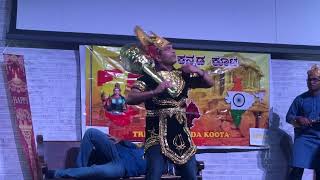 Krishna Sandhana  Comedy Skit  Deepotsava 2024 Triad Kannada Koota [upl. by Ralip]