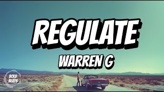 Warren G  Regulate Official Lyrics Video  HipHop Classic [upl. by Yvor]