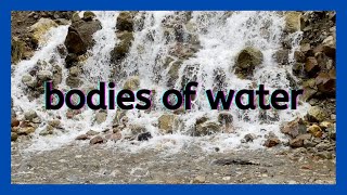 Bodies of Water for Kids to learn  Learn bodies of water facts for children [upl. by Vaden]