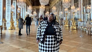 Living the dream in Versailles paris plussizefashion versailles parisfrance france fashion [upl. by Doreg]