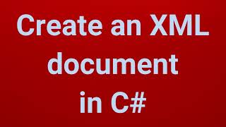 Create an XML in C  Part 2 [upl. by Ahseram50]