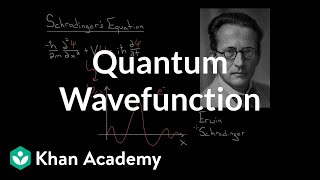 Quantum Wavefunction  Quantum physics  Physics  Khan Academy [upl. by Hedveh]