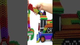 How to Make Caterpillar 415F2 ASMR from Magnetic Balls asmr diy shorts [upl. by Llert]