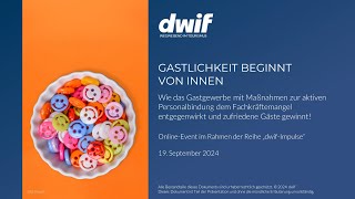 dwif Impulse GASTLICHKEIT BEGINNT VON INNEN [upl. by Alleiram917]