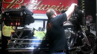 Harley Davidson hot rod 124ci Twin cam Engine build start upMOV [upl. by Price]