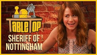 Sheriff of Nottingham Ashley Clements Derek Mio amp Meredith Salenger on TableTop S03E07 [upl. by Kaila]