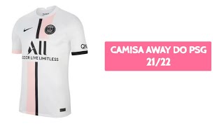 Camisa do PSG Away 2122 Review [upl. by Veradi]