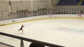 Anna Shcherbakova Free Program  Budapest Trophy 2021 fancam [upl. by Lleuqram540]