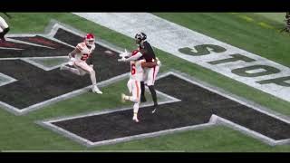 REFEREES HELPING KANSAS CITY CHIEFS Bryan Cook No Call Pass Interference vs Atlanta Falcons [upl. by Maharva]