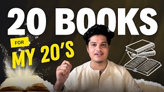 20 BEST BOOKS To Read In Your 20s Best Self Help Books  Motivational Video  Personal Growth [upl. by Petrie248]