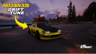 CarX Street  Nissan S15 Drift Build Drifting  Gameplay  POV [upl. by Holbrooke]