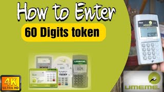 How to enter the 60 digits yaka token on Hexing prepaid meters hexing hacking 60digits [upl. by Kaile]