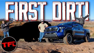 Is The Brand New Toyota Tacoma Better OffRoad I Compare It To The Current Toyota OffRoad Champ [upl. by Inalaehon]