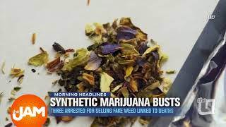 Synthetic Marijuana Drug Busts [upl. by Anitsrhc]