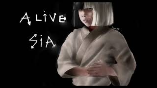 Sia  Alive Instrumental Live Version with backing vocals [upl. by Dominik102]