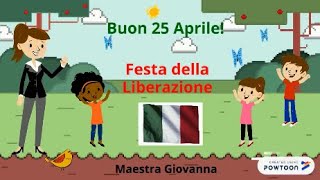 Il 25 Aprile Festa della Liberazione spiegato ai bambini [upl. by Kostman]