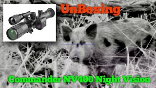 Night Vision  Oneleaf Commander NV400 Eagle  Unboxing [upl. by Campman]