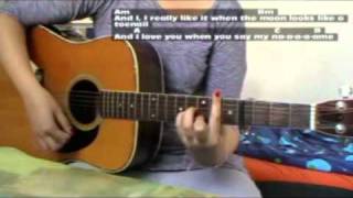 How to play quotIntroducing Me quot Camp Rock 2 on Guitar  Tab amp Chords [upl. by Sessler165]