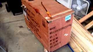 Harbor Freight 30quot Shear Press Brake and Slip Roll Unboxing [upl. by Heidie]