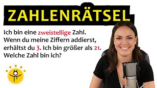 Welche Zahl bin ich – Zahlenrätsel [upl. by Arnold390]