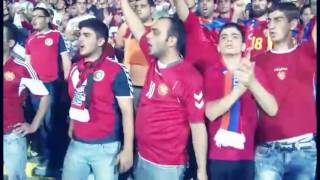 Turkish fans copied from Armenian fans quotZartir Laoquot sing [upl. by Nanreh]