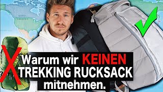 Das PERFEKTE REISEGEPÄCK 🎒für die Weltreise  Reisegepäck Tipps Douchbag Rucksack  Handgepäck [upl. by Eybba]